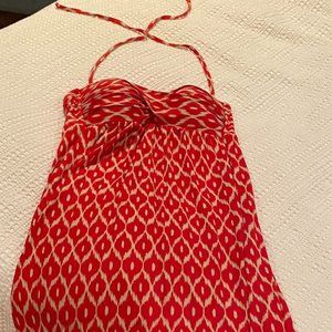 Orange and White Robin Piccone Coverup